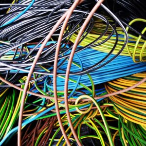 PVC kabels oud ijzer recycling