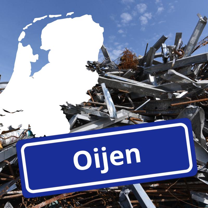 Oud ijzer ophalen Oijen