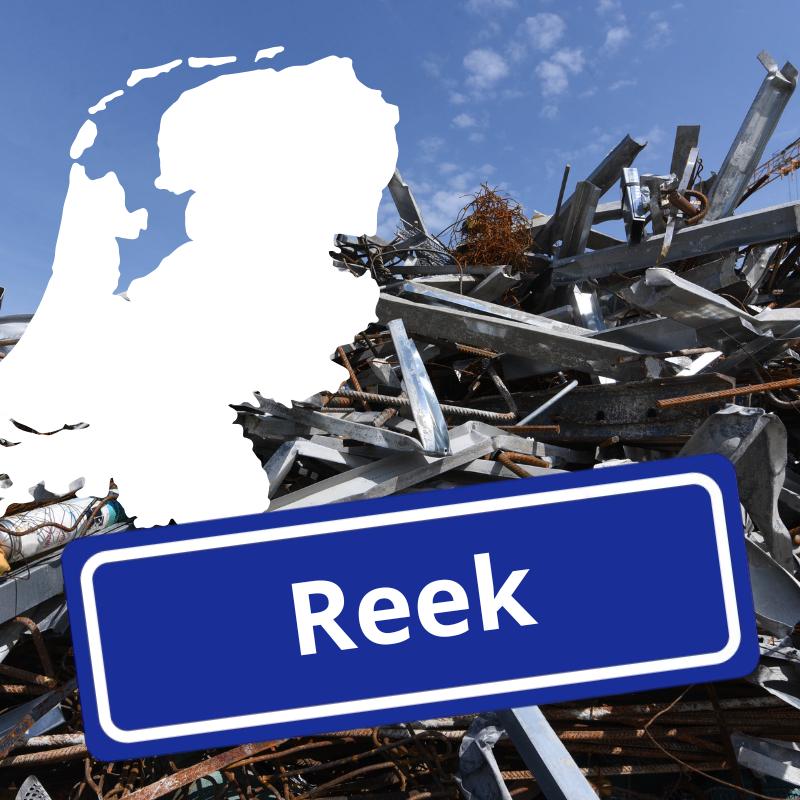 Oud ijzer ophalen Reek